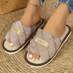 شباشب مربعات أنيقة، أحذية نسائية