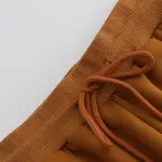 طقم ملابس شتوية بمقاس كبير للنساء، سويت شيرت سميك بغطاء رأس وبنطلون سميك بخصر مطاطي وجيوب وأربطة مطاطية عند الأصفاد، بطبعة عين، للتنقل اليومي، مناسب لفصلي الخريف/الشتاء