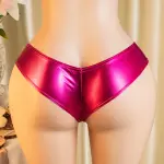 سراويل داخلية نسائية مثيرة على شكل حرف G قطعة واحدة، ملابس داخلية ماجنيتا لامعة بخصر منخفض، ملابس داخلية حارة للسرير، ملابس مثيرة جريئة، ملابس داخلية عارية جذابة وعصرية، قماش ناعم، فتنة منتصف الليل، سراويل داخلية مثيرة على شكل حرف G، ماجنيتا