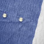 قطعتان طقم قميص وفستان بحمالات رفيعة أنيق للنساء، مناسب للتنقل والمناسبات المختلفة وارتداء العطلات