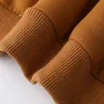 طقم ملابس شتوية بمقاس كبير للنساء، سويت شيرت سميك بغطاء رأس وبنطلون سميك بخصر مطاطي وجيوب وأربطة مطاطية عند الأصفاد، بطبعة عين، للتنقل اليومي، مناسب لفصلي الخريف/الشتاء