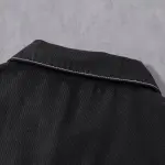 قطعتان طقم رجال لربيع وخريف، قميص طويل الأكمام بياقة وبنطلون كارجو طويل، تصميم عصري متعدد الجيوب، ملابس شارع عصرية مناسبة للارتداء اليومي العادي أو الخارجي