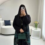 زي نسائي سعودي مسلم تقليدي، وصول جديد للربيع/الخريف في الشرق الأوسط، فضفاض، مناسب للمهرجانات والحفلات، ثوب مفتوح من الأمام، رمضان، عيد الفطر، عيد الأضحى، بلوزة أنيقة بأكمام طويلة، بنمط عرقي، بطبعة زهور، مع حجاب 2 [صيف الوحل]