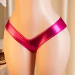 سراويل داخلية نسائية مثيرة على شكل حرف G قطعة واحدة، ملابس داخلية ماجنيتا لامعة بخصر منخفض، ملابس داخلية حارة للسرير، ملابس مثيرة جريئة، ملابس داخلية عارية جذابة وعصرية، قماش ناعم، فتنة منتصف الليل، سراويل داخلية مثيرة على شكل حرف G، ماجنيتا