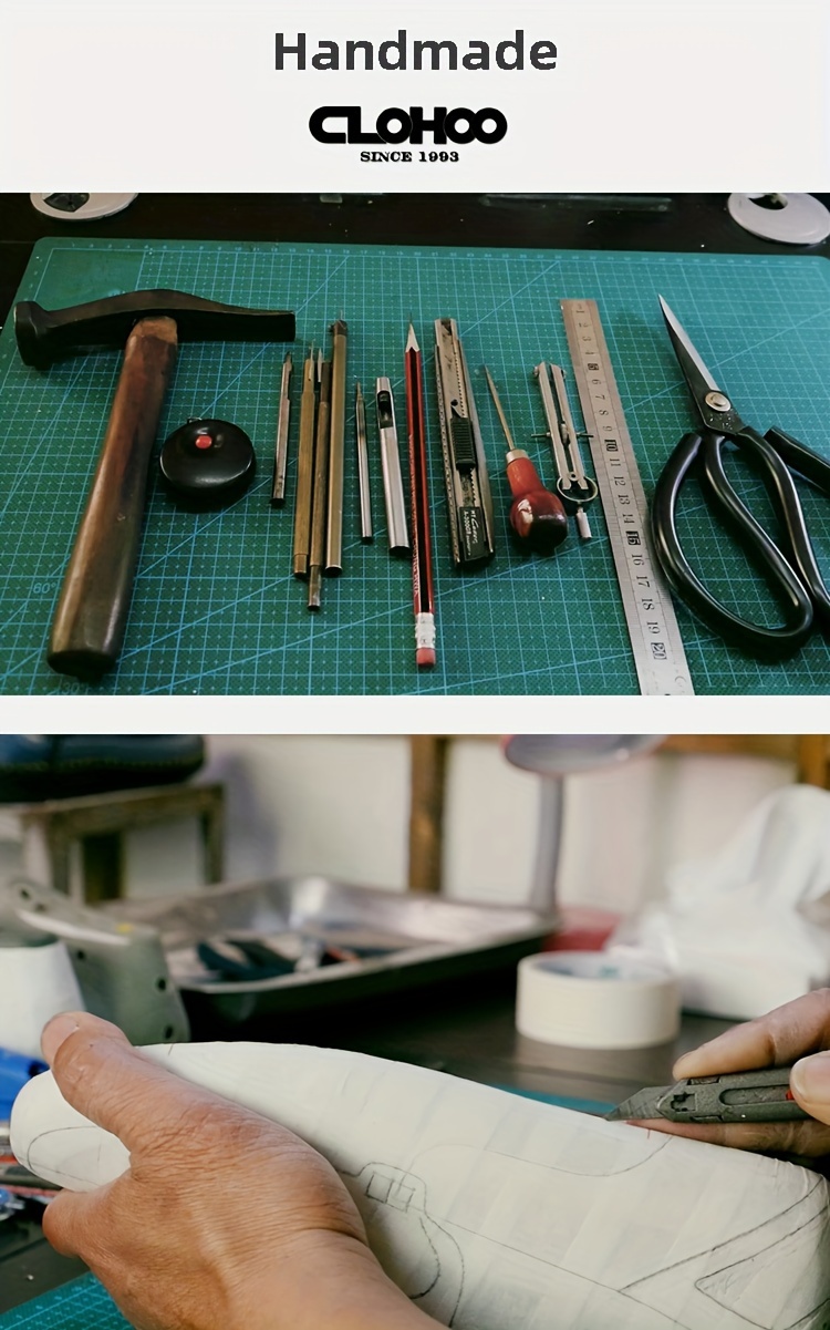 أحذية CLOHOO للرجال - جسم، نعل مطاطي، أحذية كاحل سهلة الارتداء باللون الأسود، الأزرق، أو الرمادي - مريحة وتسمح بالتنفس للارتداء اليومي