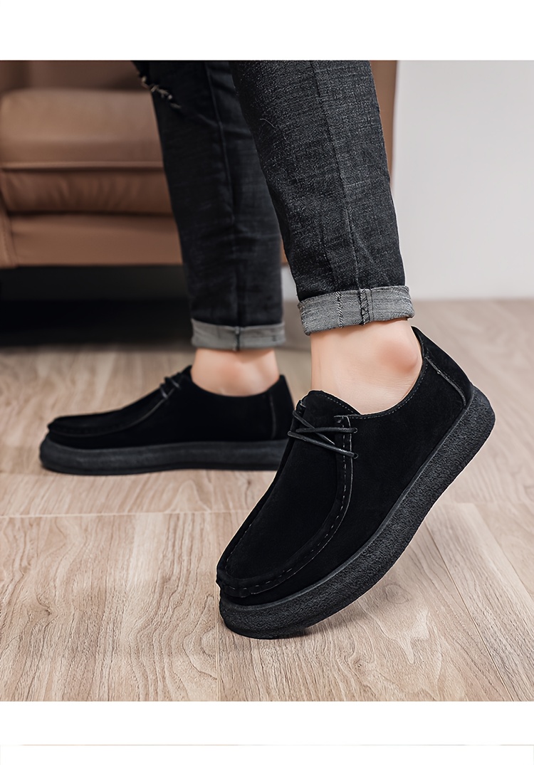 حذاء رجالي كاجوال - تصميم منخفض برباط قابل للتنفس، خفيف الوزن ومتين للاستخدام اليومي والمكتب والمناسبات شبه رسمية، أسلوب بسيط مع حرفية فاخرة، أحذية عصرية متعددة الاستخدامات، نعل PVC متين، تصميم ريترو، بناء قوي، حذاء رباطي، ملابس احترافية