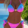 بكيني نسائي جديد مع إكسسوارات نجمية، ملابس شاطئ صيفية 2025 بتصميم فهد عصري