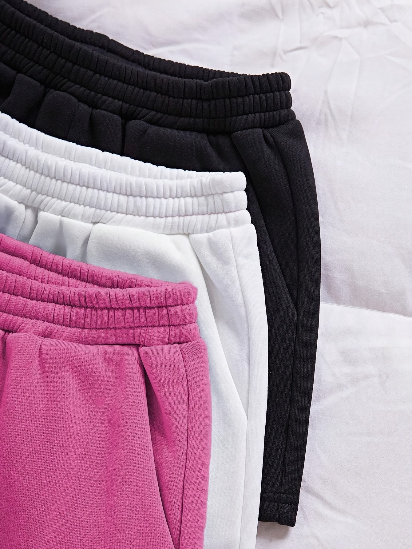 EZwear 3pcs / Set شورتات فضفاضة غير رسمية - الصورة 9