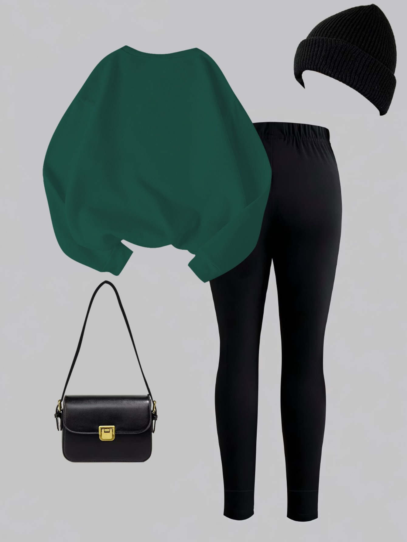 ست نسائي من 2 قطع، هودي بتصميم حروف ديزني وبنطلون رياضي برقبة مستديرة للخريف/الشتاء