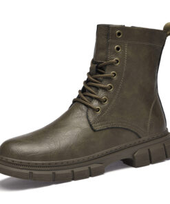 أحذية رجالية سهلة الارتداء/مع رباط - أحذية خارجية و رسمية لجميع الفصول مع نعل مانع للانزلاق، نعل داخلي مبطن - بني - الجزء العلوي الصناعي - للمشي لمسافات طويلة، المكتب، اليومية - مقاسات ممتدة متوفرة - تصميم سهل التنظيف، أحذية للمشي لمسافات طويلة، تصميم أحذية أنيق، أحذية متينة ذات تثبيت قوي، أحذية مكتبية، أحذية أنيقة، بطانة جيدة التهوية، أحذية متعددة الاستخدامات، مسافرين في المدينة، أحذية رجالية، بوت رجالي، بوت نصف الساق رسمي للرجال، بوت نصف الساق للرجال، بوت خفيف للرجال، بوت للمشي لمسافات طويلة