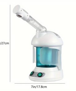 ماكينة رذاذ الوجه الأيونية الاحترافية من KSKIN - جهاز بخار الوجه المحمول مع أوضاع 3 في 1، توافق 220 فولت/110-240 فولت، 3 إعدادات للسرعة، جهاز بخار الوجه للاستخدام المنزلي والصالونات، جهاز بخار الوجه للوجه، تصميم أنيق، هيكل متين, عنايه بالبشره, facial equipment and accessories