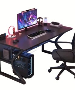 طاولة كمبيوتر وألعاب قابلة للتعديل من Simple Modern - مثالية للمنزل، المكتب، غرفة النوم والدراسة - 120 سم