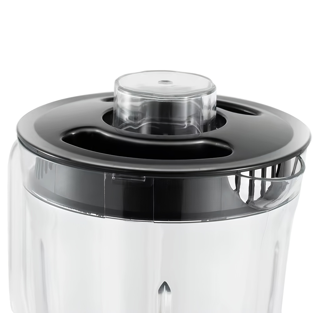 خلاط مكتبي عالي السرعة مع 3 وحدات تحكم بسرعة قابلة للتعديل و 2 رفوف سكاكين - محرك قوي 400 واط، 19000 دورة في الدقيقة، 220-240 فولت، 50 هرتز، هيكل من الفولاذ المقاوم للصدأ 304