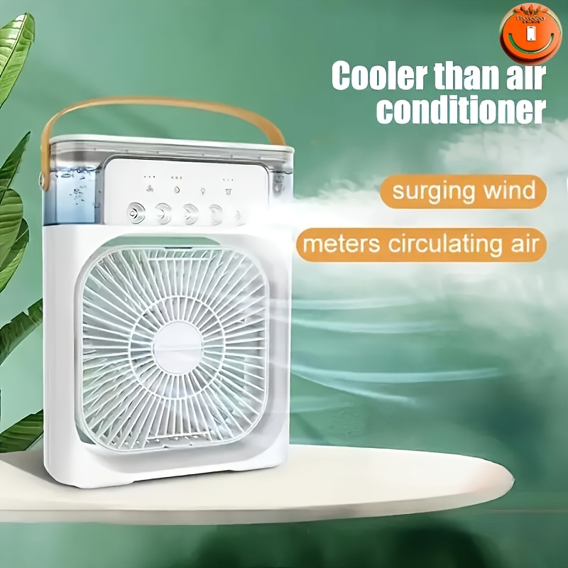 مروحة سطح المكتب الصغيرة القوية - الحجم: 23.01 سم × 15.8 سم، شحن USB محمول، مروحة هادئة، مساعد متعدد الوظائف للاستخدام الفعال في ترطيب الهواء ومرور الهواء، مناسب للمنزل والمكتب والدراسة وغرفة النوم وغيرها من السيناريوهات، تصميم هادئ يمنحك تجربة هادئة، يعزز ترطيب الهواء الداخلي، يوفر تجربة مريحة، ضروري لتبريد الغرفة والترطيب.