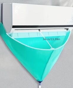 مجموعة تنظيف مكيف الهواء مع غطاء مقاوم للماء، حقيبة تصريف غير كهربائية لصيانة وحدة مكيف الهواء الداخلية والخارجية