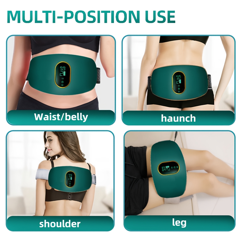 آلة اهتزاز الجسم الكامل للاستخدام المنزلي - حرق السعرات الحرارية، بناء العضلات وجهاز باهتزاز عالي التردد، محرق السعرات الحرارية وفقدان الدهون في البطن، مدمج وسهل الاستخدام مع واجهة تشبه العرض الرقمي، تصميم بلاستيكي متين، مناسب للتمارين الكاملة للجسم وما بعد التمرين، وجهاز تنغيم العضلات (بدون) - مثالي للمستخدمين - الصورة 5