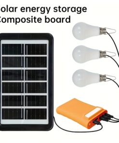 لمبة LED ذكية تعمل بالطاقة الشمسية من LiHangStar - نظام قابل للتوسعة بـ 1/3/عدة لمبات، إضاءة عالية الجودة للاستخدام الخارجي مع حساس الحركة وخافت الضوء، مثالية للتخييم، الحديقة، العربات المنزلية، الطوارئ (تعمل بالطاقة الشمسية، متوافقة مع الأجهزة الذكية)