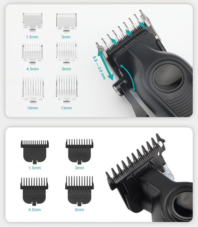 مجموعة ماكينة قص الشعر الكهربائية للرجال من VGR، ماكينة قص الشعر الاحترافية للرجال، شاشة LCD، بطارية قابلة لإعادة الشحن عبر USB، نموذج V-196&V-996، أصفر، هدية مثالية للزوج، الأب، الأصدق على العطلة، الذكرى، عيد الميلاد