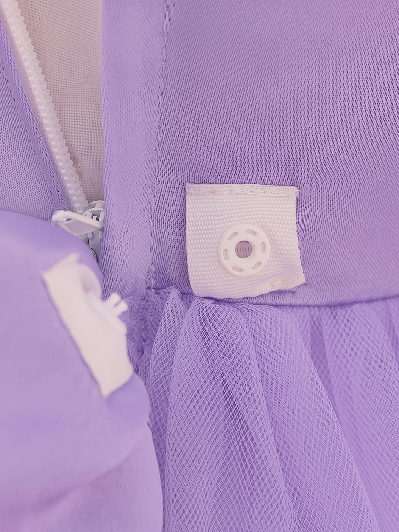 فستان تيل تيل للفتيات بكتف واحدة مزين بالزهور - تنورة واسعة بطول متوسط مع أكمام مكشكشة وحزام، فستان حفلة للفتيات باللون الوردي الفاتح والأرجواني لحفلات أعياد الميلاد وحفلات الزفاف وعيد الفصح، فساتين للفتيات، ملابس الزفاف، تنورة تيل