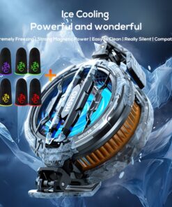 مروحة تبريد مغناطيسية MEMO CX07، تعمل بمنفذ USB، جهد تشغيل أقصى 36 فولت، بدون بطارية، للهواتف المحمولة، أجهزة الألعاب، أجهزة USB، مروحة تبريد