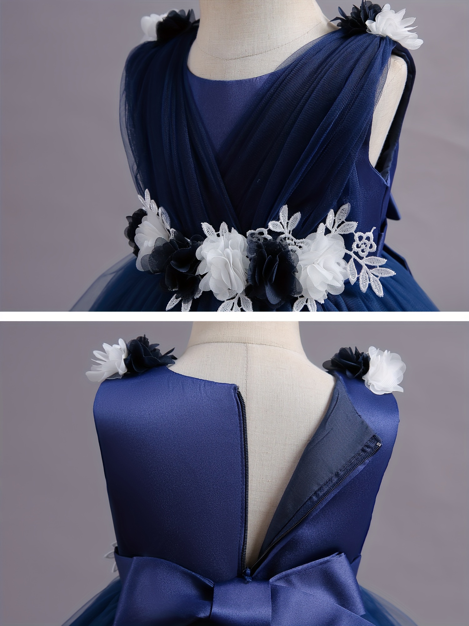 تنورة منفوشة برباط من الدانتيل للبنات الصغيرات، فستان لحفلات أعياد الميلاد، هدية مثالية لأعياد الميلاد