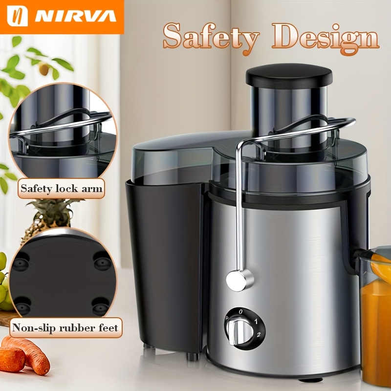 عصارة 450 واط: قوة عالية، 3 سرعات قابلة للتعديل، نسبة عصير 99.6%. فتحة تغذية كبيرة، لا حاجة للتقطيع، سهلة الاستخدام، آمنة ومستقرة، تحافظ على العناصر الغذائية. مساعد رائع لعصير الفواكه والخضروات الطازج والصحي في المنزل, عصير صحي,صانع عصير الفواكه,عصر فعال,تصميم مدمج,محرك عالي القوة,عصارة بدون قطع