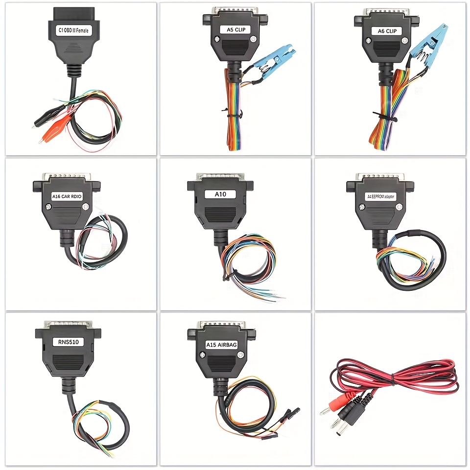 مجموعة كاملة من أدوات برمجة CARPROG V13.77 ECU مع 21 محول | منفذ OBD، جهد تشغيل ≤36 فولت، الموديلات المتاحة: راجع تفاصيل المنتج، العلامة التجارية: SM2PRO