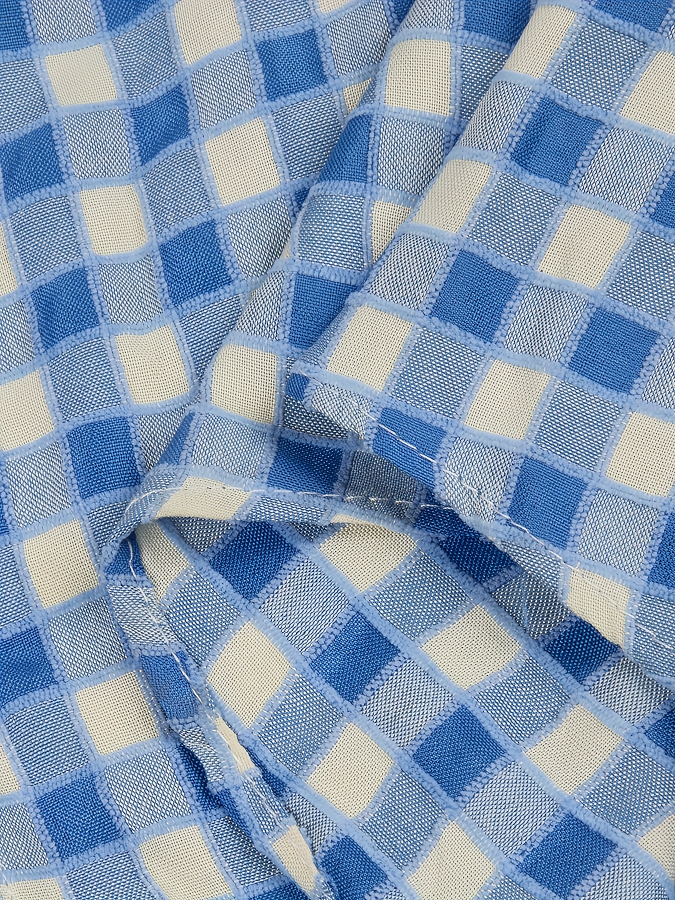 قميص رجالي كلاسيكي بتصميم شبكي - قميص بأزرار مع ياقة، أزرار أمامية وجيب واحد، قميص غير مطاطي للربيع/الخريف، مناسب للارتداء اليومي أو شبه الرسمي (قابل للغسيل في الغسالة)