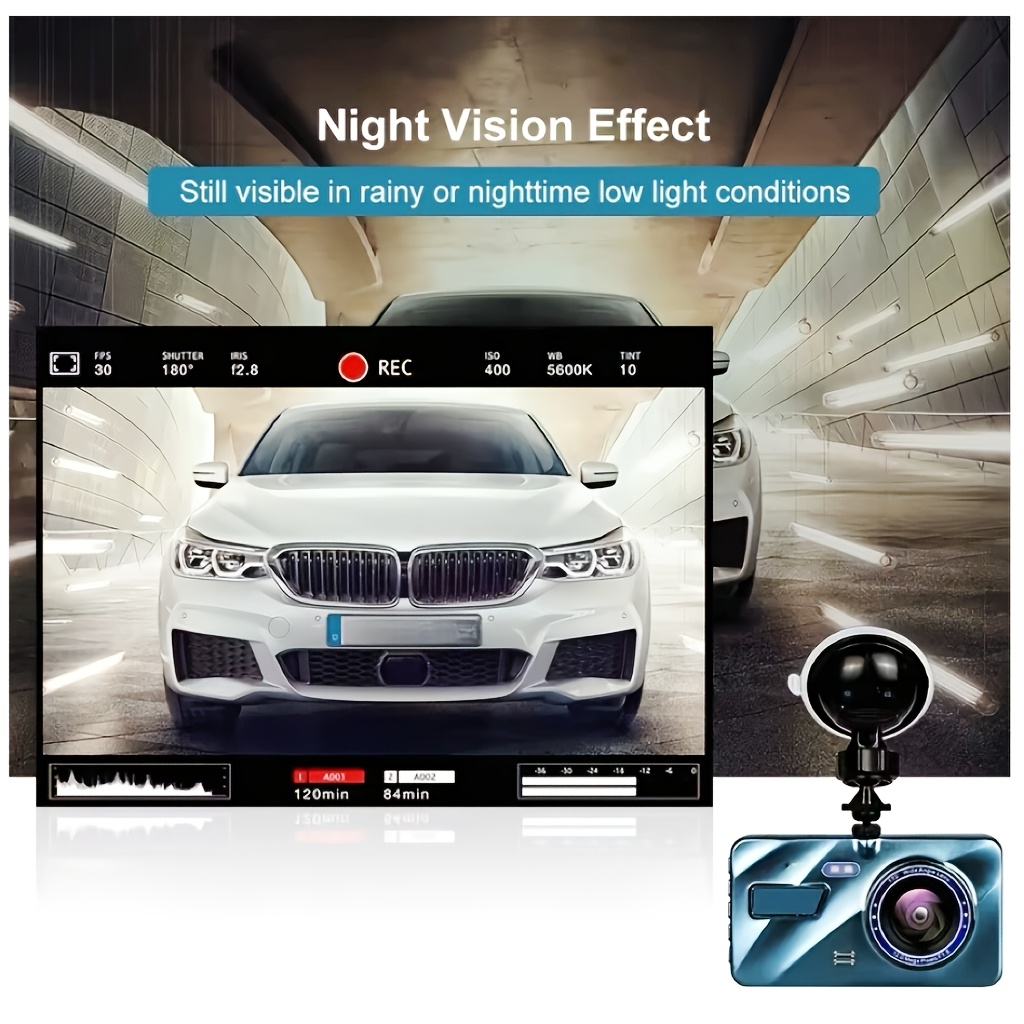 كاميرا داه المزدوجة 4 بوصة مع شاشة لمس، شاشة IPS، صورة عكسية، أمامية 1080P فول HD، خلفية 480P، رؤية ليلية، كاميرا بزاوية واسعة، تسجيل متواصل، مواد متينة، مظهر جميل!, كاميرا رحلة الطريق,تصميم مدمج,مظهر أنيق,مادة مقاومة للصدمات,بناء متين,كاميرا المرآة الخلفية,تسجيل متكرر,عشاق السفر,سائقو خدمات