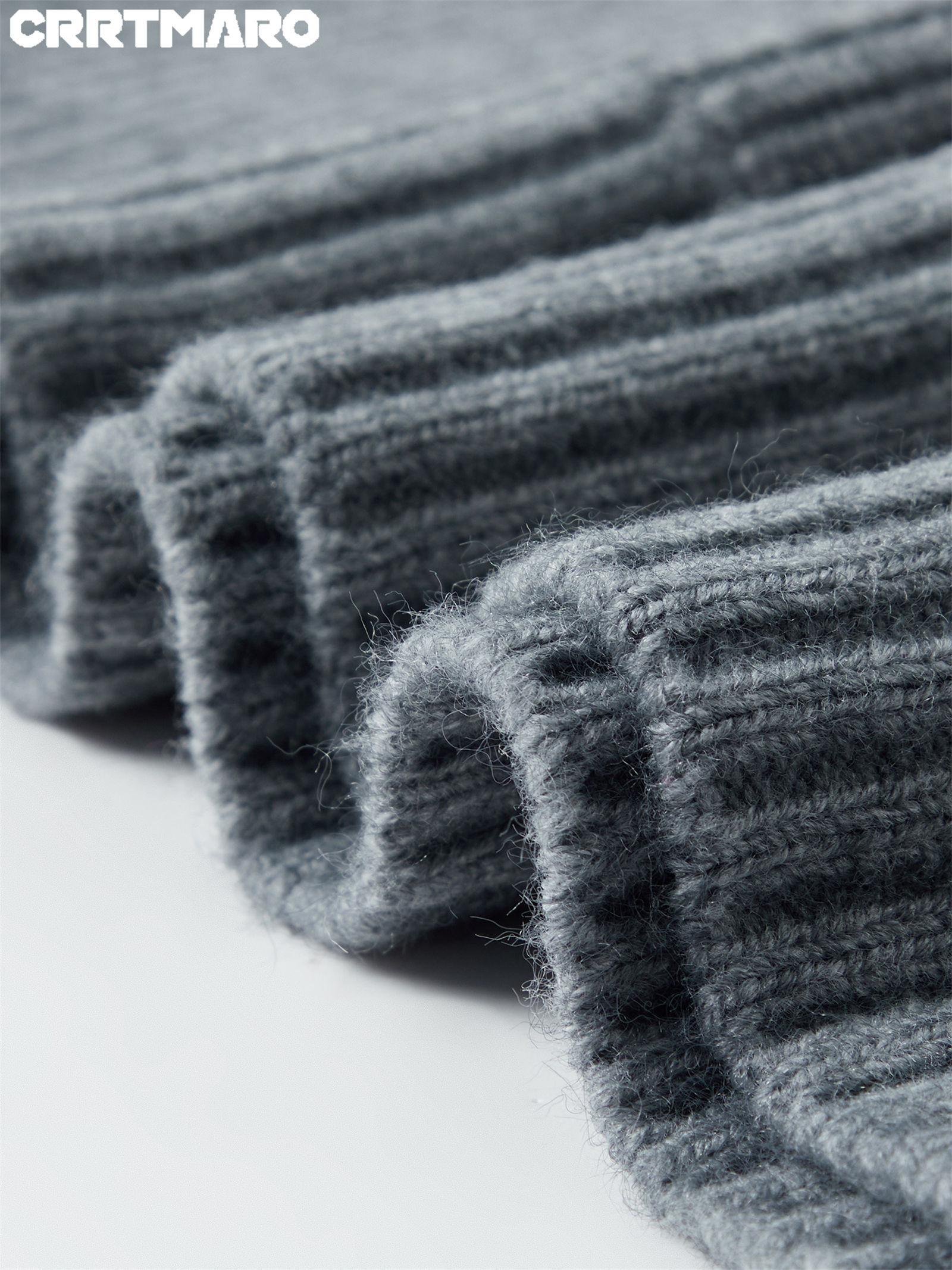 كنزة رجالية أنيقة بياقة عالية من CRRTMARO - ناعمة / أحمر / - قصة فضفاضة، إغلاق بأزرار من الأمام - دفء شتوي - ملابس كاجوال ورسمية - قابلة للغسل في الغسالة، تريكو، ملابس شتوية، تريكو كلاسيكي، تريكو أنيق، عشاق الموضة