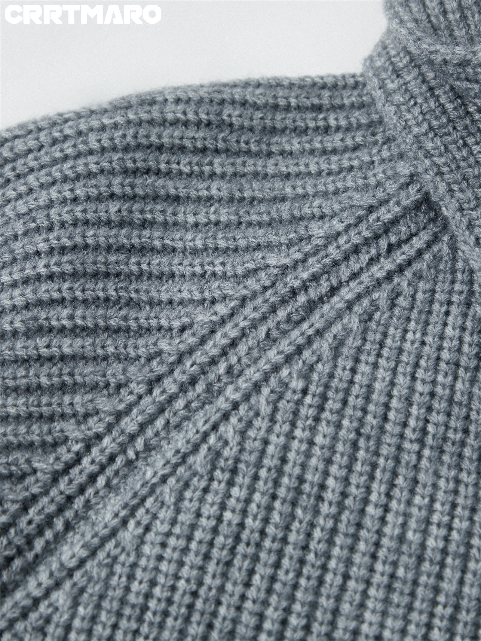 كنزة رجالية أنيقة بياقة عالية من CRRTMARO - ناعمة / أحمر / - قصة فضفاضة، إغلاق بأزرار من الأمام - دفء شتوي - ملابس كاجوال ورسمية - قابلة للغسل في الغسالة، تريكو، ملابس شتوية، تريكو كلاسيكي، تريكو أنيق، عشاق الموضة