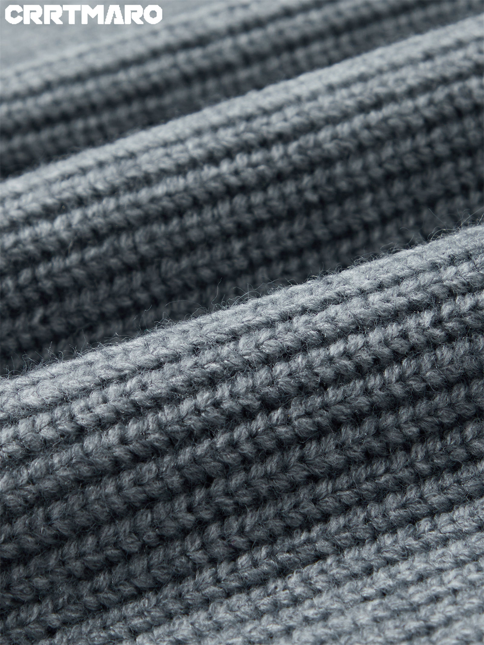 كنزة رجالية أنيقة بياقة عالية من CRRTMARO - ناعمة / أحمر / - قصة فضفاضة، إغلاق بأزرار من الأمام - دفء شتوي - ملابس كاجوال ورسمية - قابلة للغسل في الغسالة، تريكو، ملابس شتوية، تريكو كلاسيكي، تريكو أنيق، عشاق الموضة