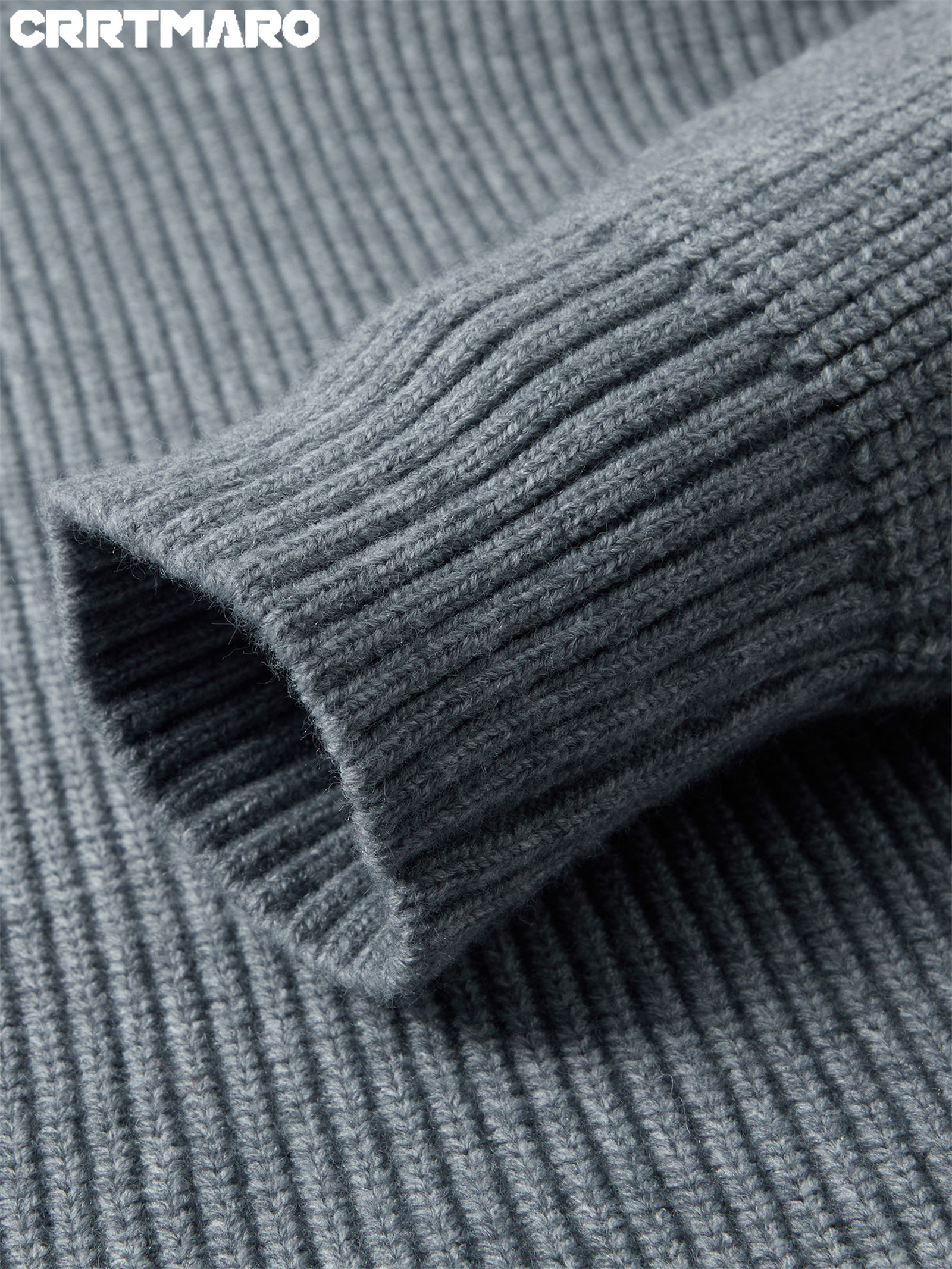 كنزة رجالية أنيقة بياقة عالية من CRRTMARO - ناعمة / أحمر / - قصة فضفاضة، إغلاق بأزرار من الأمام - دفء شتوي - ملابس كاجوال ورسمية - قابلة للغسل في الغسالة، تريكو، ملابس شتوية، تريكو كلاسيكي، تريكو أنيق، عشاق الموضة