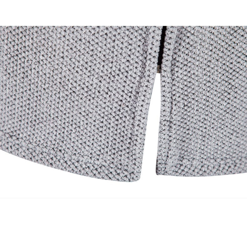 سترة شتوية للرجال بغطاء للرأس من الشينيل مع سحاب أمامي كامل - معطف خارجي ناعم مناسب للطقس البارد، قابل للغسل في الغسالة، ملابس خارجية عصرية (قماش الشينيل)